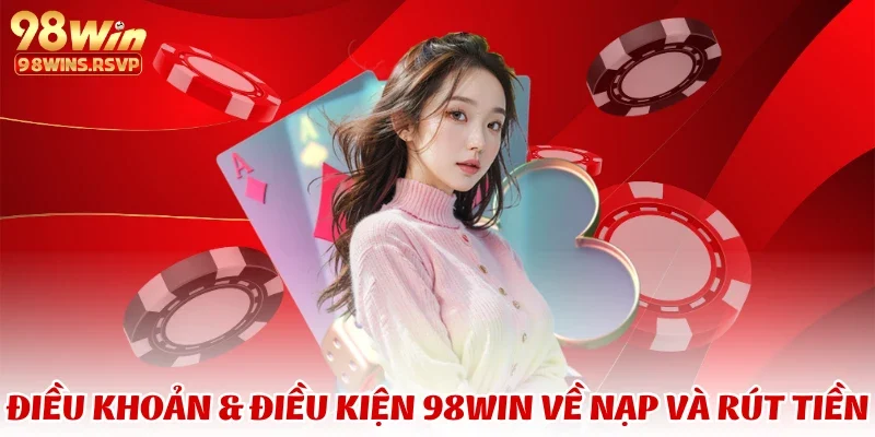 Điều khoản & điều kiện 4 Điều khoản & điều kiện 98win về nạp và rút tiền